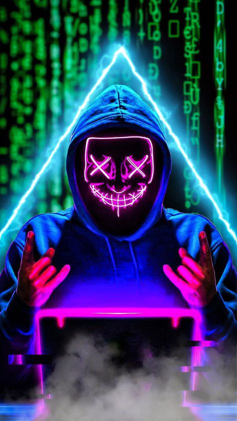 Wallpaper For Android, Hacker Wallpaper, Wallpaper Free, Full Hd, Neon, Wallpapers