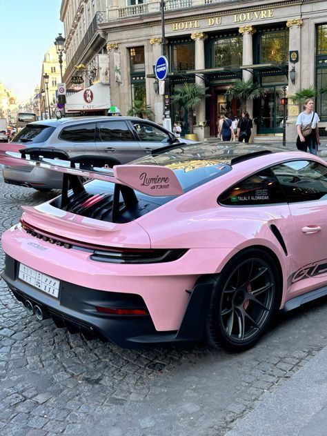 Pink Bmw, Luxurious Cars, Porsche Gt3, Gt3 Rs, Fancy Cars, Pink Car, Pretty Cars, Tuner Cars, My Dream Car