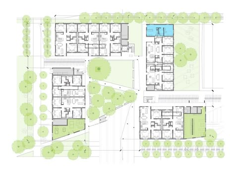 UCSB San Joaquin Student Housing by LOHA | Lorcan O’Herlihy Architects | Universities California Santa Barbara, Block Plan, My Dream Future, University Dorms, Library School, Student Dorm, Bookstore Cafe, Student Plan, Passive Design