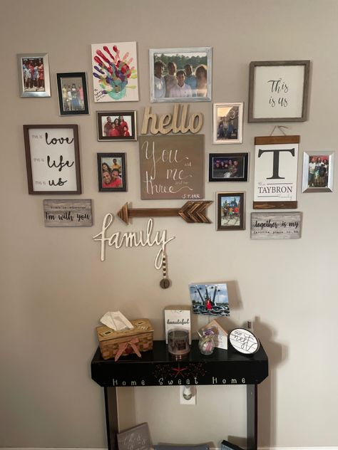 Home Goals, Family Wall, This Is Love, Paper Paper, Beautiful Homes, This Is Us, Sweet Home, Wall