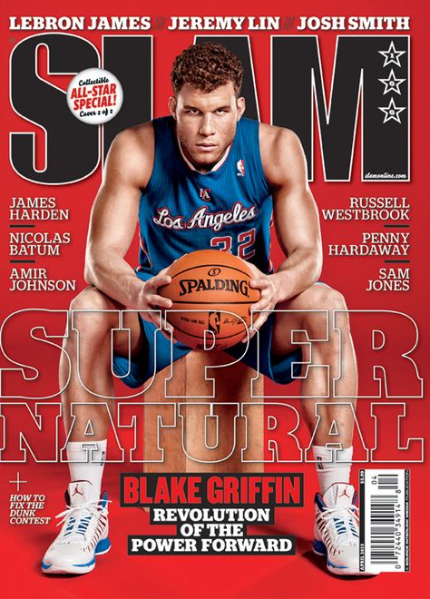 SLAM issue no. 166: Blake Griffin, "Poetic Justice" (April 2013) Photo Basket, Basketball Pictures Poses, Slam Magazine, Sports Photoshoot, Basketball Senior Pictures, Sport Portraits, Bola Basket, Basketball Shooting, Basketball Photos