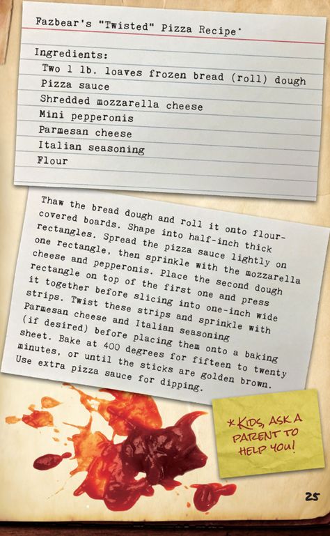 Fnaf Food Recipes, Fnaf Recipes, Fnaf Cookbook, Fnaf Food Ideas, Fnaf Food, Themes Dinner Nights, Fnaf Cakes, Fnaf Cakes Birthdays, Fnaf Tapes