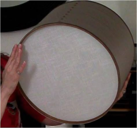 DIY drum shade with diffuser panel Diy Light Diffuser, Diy Ceiling Light Cover, Cover Ugly Light Fixture, Diy Drum Shade, Diy Drums, Diy Luminaire, Drum Light, Diy Light Fixtures, Diy Lampe