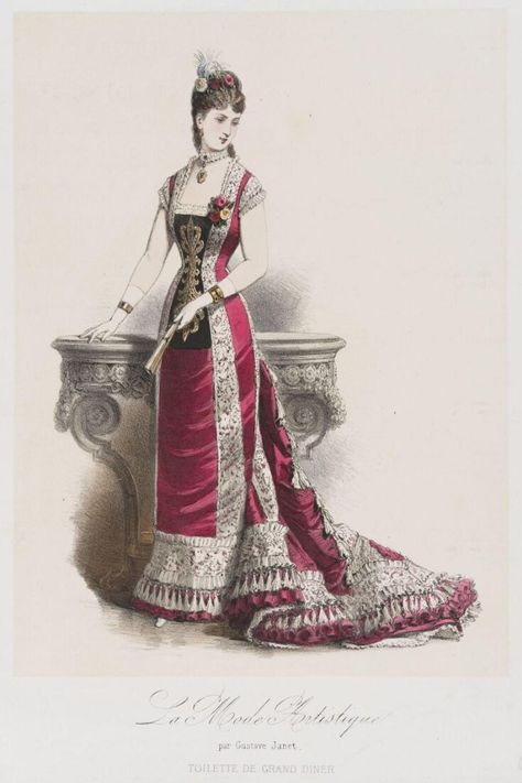 1877 Fashion, Edwardian Fashion Plates, Bustle Dresses, 1870 Fashion, 1899 Fashion, 1870s Fashion, Historical Clothes, 1880s Fashion, Era Fashion