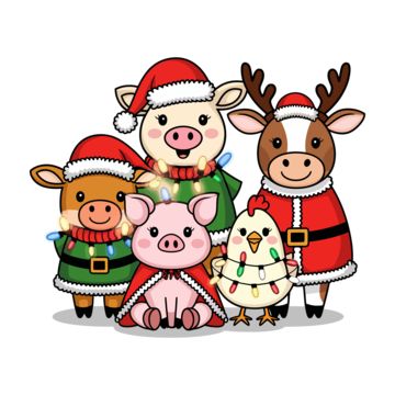 christmas animal cartoon,festive farm animals,holiday animal illustration,farm,cartoon,animal,farm animals,cute,cow,farm animal,livestock,chicken,animals,character,goat,sheep,horse,drawing,duck,nature,funny,happy,wheat,cartoon animals,cartoon animal,animal illustration,cattle,cute animals,adorable animal,christmas,merry christmas,lovely animals,christmas hat,winter christmas,christmas animals,holiday,festival,gala,winter,hat,small animals,christmas eve,winter animals,gift,scarf,pet,leisure farm,leisure,poultry,cute cartoon piglets,happy pig illustration,cute piglets,cartoon pig Funny Horse Drawing, Cartoon Art Christmas, Barnyard Christmas, Piglet Cartoon, Christmas Farm Animals, Farm Cartoon, Animals Adorable, Holiday Cartoon, Happy Pig