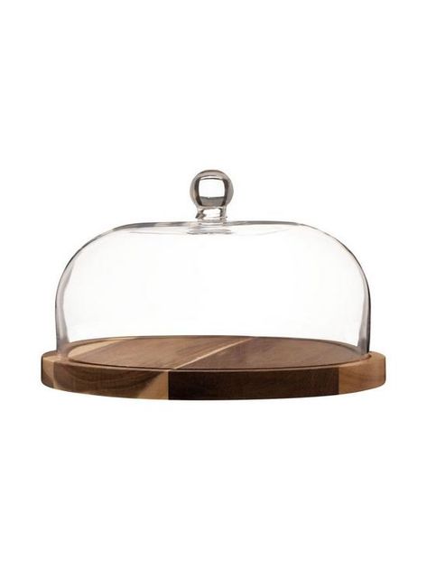 Ravenhead Selected Cheese/Cake Dome A stunning gift for connoisseurs of cake and cheese, this set from Ravenhead’s Selected range includes a beautiful wooden serving board and a glass cloche. Handmade from high-quality glass, the dome has a natural durability and superb clarity that makes it perfect for showcasing the food within. The board beneath is made from acacia wood and finished with plant-based oil for a stunning visual that’s sure to impress. A fabulous way to showcase your favourite foods, it’s sure to impress anyone who lays eyes on it. Depth: 260 MM The dome set has a glass lid and acacia wooden base. Height: 178 MM Material Content: glassware Width: 260 MM the perfect piece for serving cheeses or homemade bakes. Ideal gift as the jug comes gift boxed. Whisky Set, Trifle Bowl, Wooden Serving Boards, Cake Dome, Cheese Dome, Glass Cloche, Cake Making, Homemade Cake, Cheese Serving