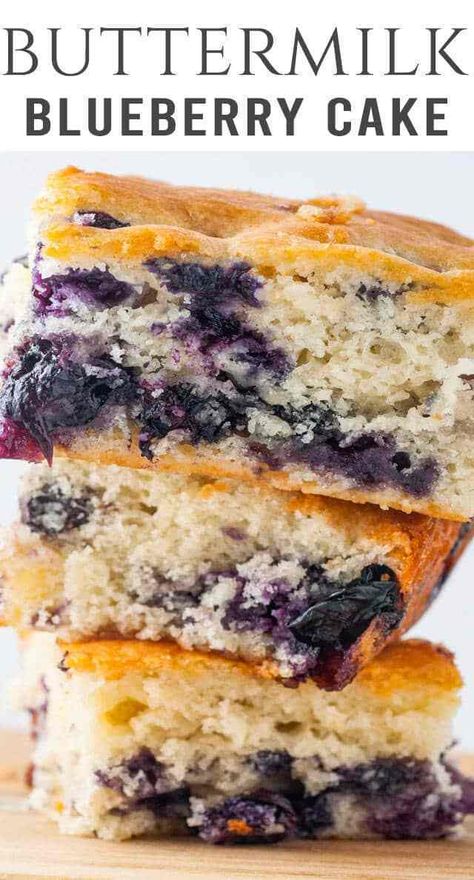 Buttermilk Breakfast Cake, Blueberry Buttermilk Breakfast Cake, Pecan Pie Cake Recipe, Buttermilk Breakfast, Easy Pumpkin Recipes Desserts, Earthquake Cake Recipes, Blueberry Recipes Breakfast, Homemade Coffee Cake, Breakfast Cake Recipes