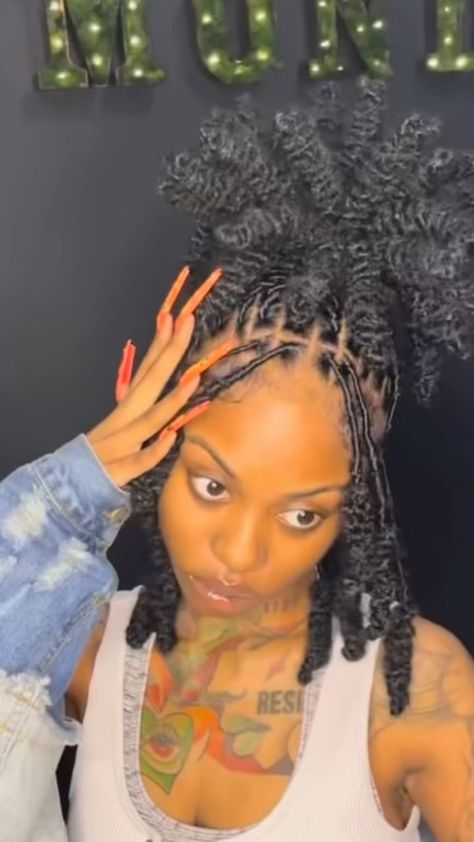 locd_bylilollc on Instagram: what she asked for vs what she got ! inspiration from @calahlemonde • • • She asked for Less space between her barrels But I slayed these… Barrel Locs, Faux Locs Styles, Short Locs, Cute Box Braids, Short Locs Hairstyles, Cute Box Braids Hairstyles, Pretty Braided Hairstyles, Locs Hairstyles, Box Braids Hairstyles