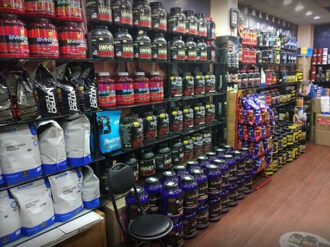 Modest Gym, Gym Supplements, Nutrition Store, Supplement Store, Mass Gainer, Hanuman Ji, Fitness Bodybuilding, Store Interior, Whey Protein