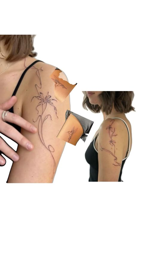 Fine Line Tattoos After Years, Tattoos After Years, Tattoes Idea, Tatto Designs, Inner Bicep Tattoo, Tattoo Line, Bicep Tattoo, Hand Drawings, Delicate Tattoo