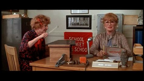 Pin for Later: The 13 Moms You Meet on the PTA The Principal's Pet Mom Grease Movie, Leasing Agent, Grease 2, Study Chemistry, School Secretary, My Top 3, Pet Mom, Hilarious Stuff, All I Ever Wanted