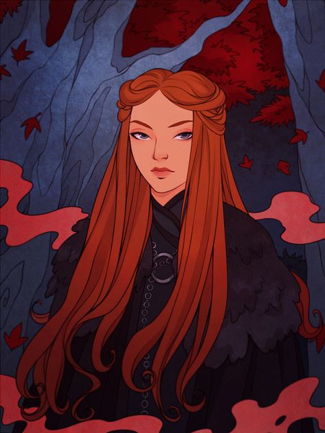 Sansa Stark Fanart, Sansa Stark Art, Big Lez Show, Show Characters, Got Dragons, Asoiaf Art, Gra O Tron, Game Of Thrones Art, Sansa Stark