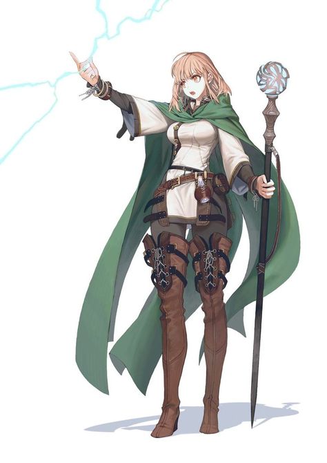 DnD or Pathfinder character concept art Dnd Female Character Concept, Mage Clothing, Elf Character Design, Mage Outfit, Half Elf, Rpg Ideas, 다크 판타지, Dungeons And Dragons Characters, Rpg Characters