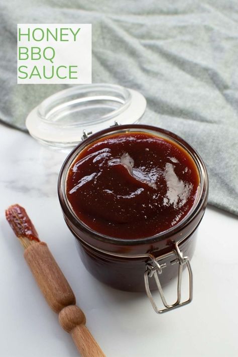 Honey Barbeque Sauce, Homemade Honey Bbq Sauce, Honey Bbq Sauce Recipe, Bbq Dinners, Bbq Dipping Sauce, Honey Chipotle Sauce, Easy Bbq Sauce, Bbq Sauce Homemade Easy, Make Bbq Sauce