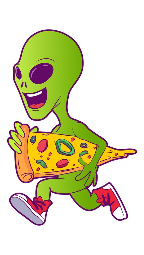 Smoked Pizza, Space Pizza, Pizza Cartoon, Pizza Drawing, Pizza Sticker, Pizza Branding, Pizza Art, Diy Kids Games, Vw Art