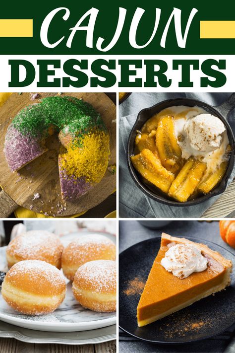 Cajun Recipes Louisiana Authentic Dessert, Cajun Desserts Louisiana Sweet Treats, Cajun Cookies, Cajun Dessert Recipes, New Orleans Desserts, Cajun Desserts, Cajun Recipes Louisiana, Cajun Appetizers, Louisiana Cooking