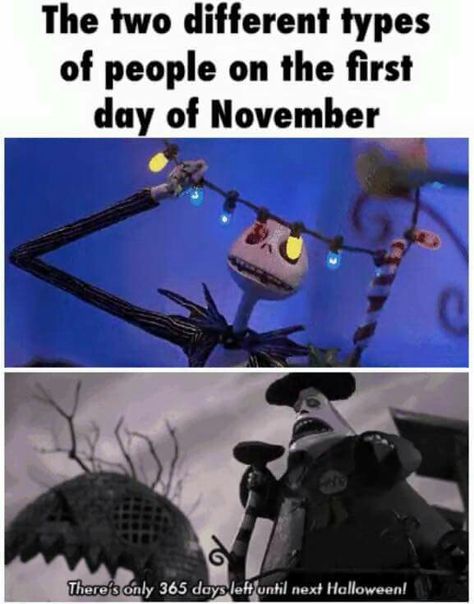 Two types of people Halloween Memes, Christmas Memes, Tim Burton Movie, Memes Humor, Reality Check, Film Serie, Tim Burton, Nightmare Before, Halloween Funny