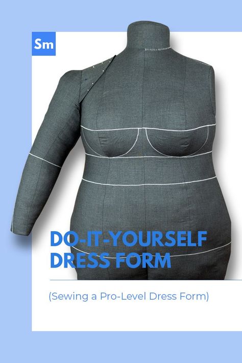 Diy Sewing Dress Form, Diy Dress Mannequin, Bootstrap Fashion Dress Form, How To Make A Mannequin Diy, How To Make A Maniquin, Diy Dress Form How To Make, How To Make A Sewing Mannequin, How To Make A Dress Form, Diy Plus Size Dress