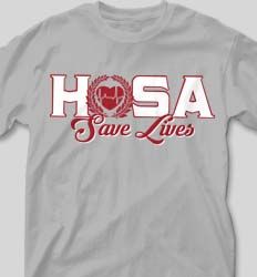 HOSA Shirts - Custom HOSA T-shirt design ideas - Custom HOSA Club and Competition Shirts by IZA Design  #hosa  #hosaclub Hosa Shirts Designs, Senior Stuff, T Shirt Design Ideas, Club Shirts, T Shirt Ideas, School Projects, Logo Ideas, Shirt Ideas, T Shirt Design