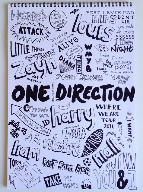 Fan Art - One Direction [1D lyrics] 1 Direction Drawings, Lyric Drawings One Direction, One Direction Aesthetic Drawings, One Direction Fan Art Drawings, Drawing One Direction, One Direction Doodle Art, One Direction Sketches, One Direction Drawings Sketches, One Direction Art Ideas