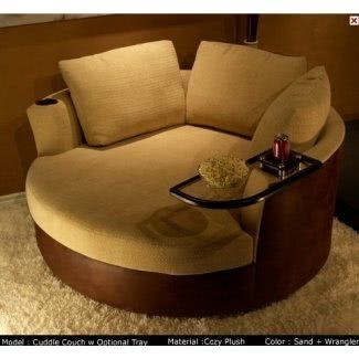 Cuddle chairs Cuddle Couch, Cool Couches, Home Theater Seating, Home Modern, Home Cinema, Cozy Place, Home N Decor, Where The Heart Is, Home Stuff