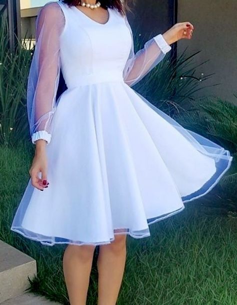 Confirmation Dresses White, Confirmation Dresses, Simple White Dress, African Lace Dresses, African Fashion Traditional, African Lace, Little White Dresses, Simple Dresses, Aesthetic Clothes