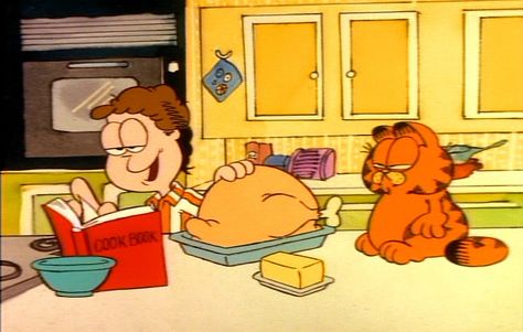 Holiday Film Reviews: Garfield's Thanksgiving Garfield Thanksgiving, Thanksgiving Movies For Kids, Best Thanksgiving Movies, Thanksgiving Movies, Turkey Cartoon, Garfield Images, Charlie Brown Thanksgiving, Thanksgiving Cartoon, Thanksgiving Books