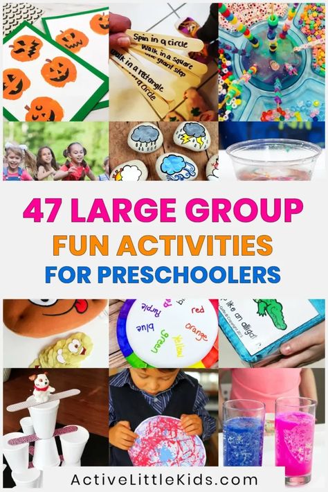 Are you looking for large group activities for preschoolers? Then you are at the right place. Group Activities For Preschoolers, Small Group Activities Preschool, Large Group Activities, Preschool Small Group, Preschool Circle Time Activities, Circle Time Games, High Scope, Fun Group Games, Circle Time Activities