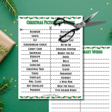 Christmas Printables Games, Christmas Bible Trivia, Christmas Mad Libs, Christmas Song Games, Christmas Charades Game, Free Christmas Games, Christmas Pictionary, Christmas Word Scramble, Christmas Bingo Game