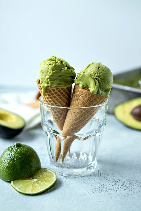 Avocado Lime Sorbet - CPA: Certified Pastry Aficionado Honey For Allergies, How To Make Sorbet, Mango Smoothie Bowl, Sorbet Is, Lime Sorbet, Aesthetic Health, Tattoo Health, Sorbet Recipes, Mango Smoothie