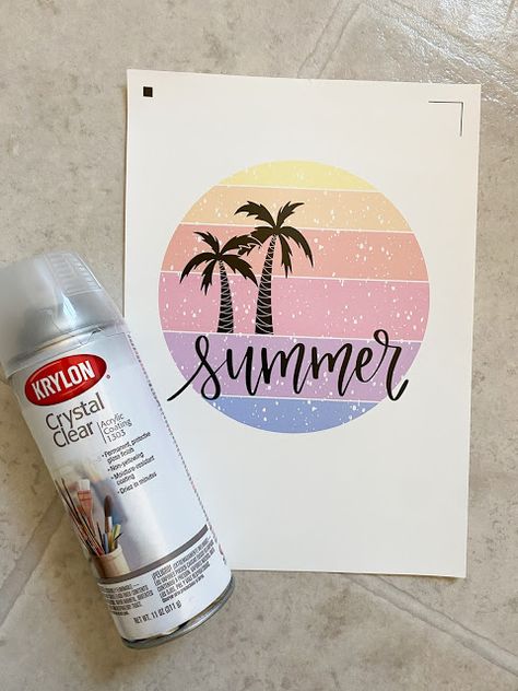 Three coats of clear sealer Silhouette School Blog, Water Slide Decals, Waterslide Decal Paper, Making Water, Waterslide Paper, Silhouette Cameo Tutorials, Silhouette School, Free Silhouette, Boutique Ideas