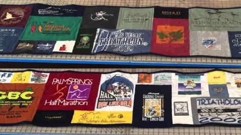 Is It Possible To Have a Double-Sided (T-shirt) Quilt? Double Sided Tshirt Quilt, Tshirt Quilt Tutorial, T Shirt Blanket, Shirt Blanket, Tee Shirt Quilt, Quilt Layers, Memory Blanket, Shirt Quilts, Tshirt Blanket