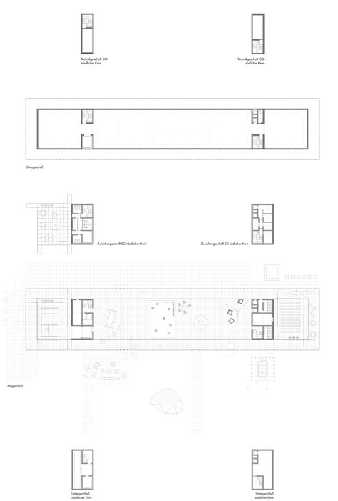 Museum Flooring, Museum Building, Museum Plan, Office Floor Plan, German City, Master Thesis, Walter Gropius, The Bauhaus, Museum Architecture