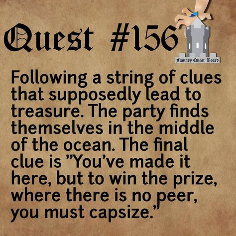 The Fantasy Quest Board on Instagram: “Riddles can make for fun emersion. What's your favorite riddle you've used? . . Thank you to @sauer_power1987 for the suggestion! .…” Dnd Quests, Dnd Names, Game Hooks, Game Hook, Quest Board, Fantasy Quest, Dm Tools, Sell Your Soul, Dnd Table