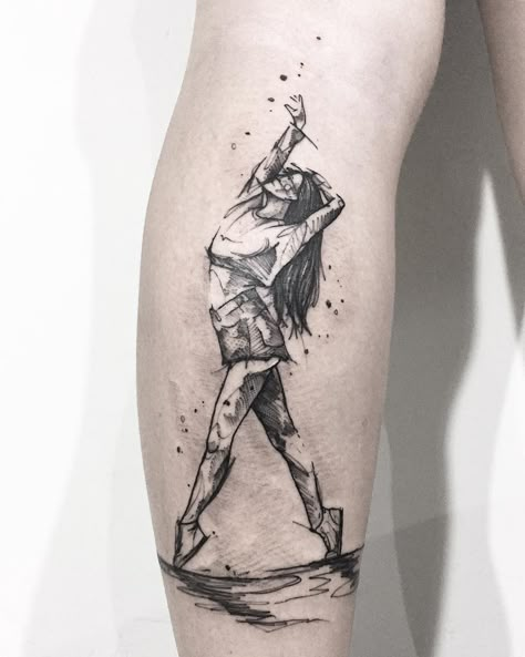 Destaques da semana no mundo da Tattoo - Blog Tattoo2me Dancer Tattoos, Hip Hop Tattoo, Dancer Tattoo, Dance Tattoo, Mama Tattoo, Tatoo Inspiration, Leg Tattoos Women, Old Tattoos, Tattoo Portfolio