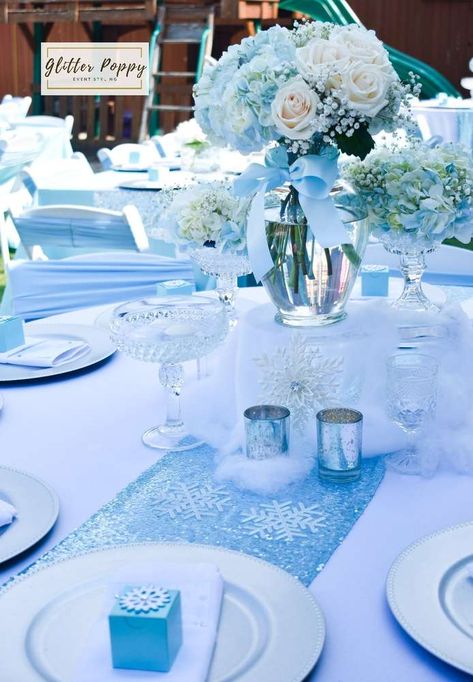 Frozen Party Centerpiece Ideas, Frozen Birthday Party Decorations Table Centerpiece Ideas, Frozen Table Setting, Frozen Table Decor, Frozen Birthday Party Decorations Table, Frozen Birthday Table Decorations, Frozen Party Table Decor, Elsa Centerpiece Ideas, Frozen Tablescape