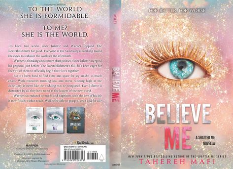 Mini Book Covers Shatter Me, Shatter Me Series Book Covers, Shatter Me Mini Book Cover, Mini Book Covers Printable Colleen Hoover, Shatter Me Book Cover, Believe Me Book, Mini Book Covers Printable, Minibook Cover, Tiny Bookshelf