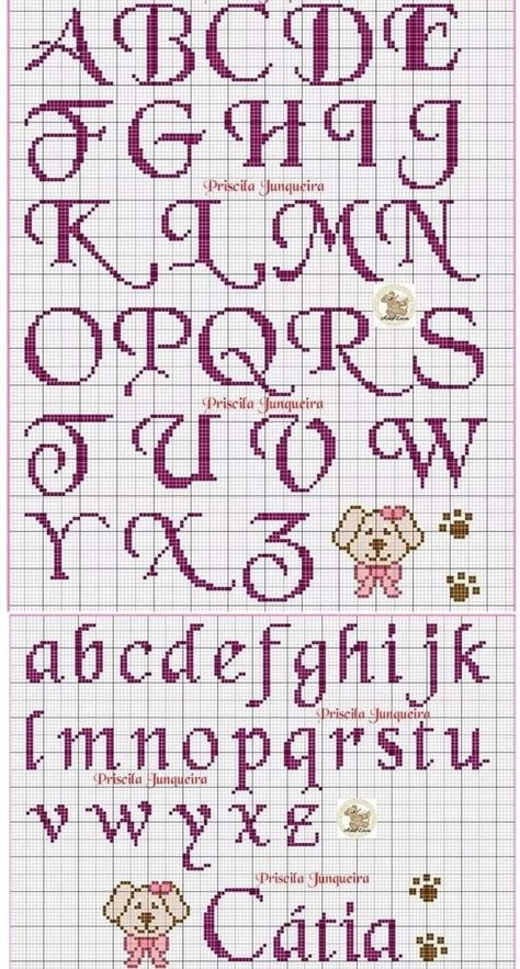 Cross Stitch Abc Alphabet Letter Patterns, Cursive Cross Stitch Alphabet, Alphabet Cross Stitch Letters, Cross Stitch Letter Patterns, Cross Stitch Projects Ideas, Cross Stitch Alphabet Patterns, Cross Stitch Fonts, Cross Stitch Letters, Embroidery Alphabet