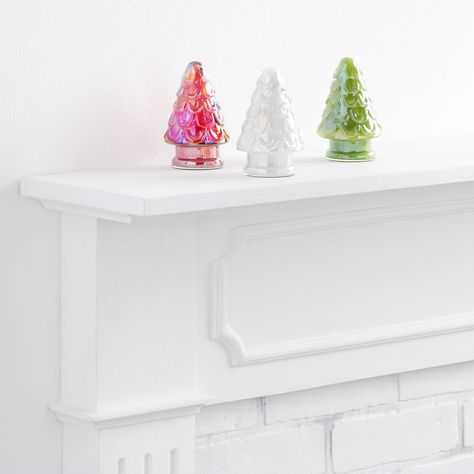 Glass Scalloped Tree Decor Set of 3 - World Market World Market Christmas, The Glass, World Market, Tree Decor, Christmas Decor, Christmas Holidays, Christmas Decorations, Holiday Decor, Glass