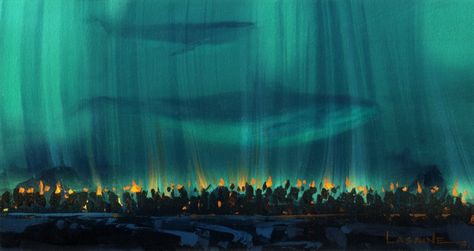 PAUL LASAINE: Portfolio: The Prince of Egypt: 10 Year Anniversary    Please click on the link to give his blog hits - this is amazing stuff! The Prince Of Egypt, Egypt Concept Art, Prince Of Egypt, Egypt Art, Biblical Art, Dreamworks Animation, Animation Background, Visual Development, Red Sea