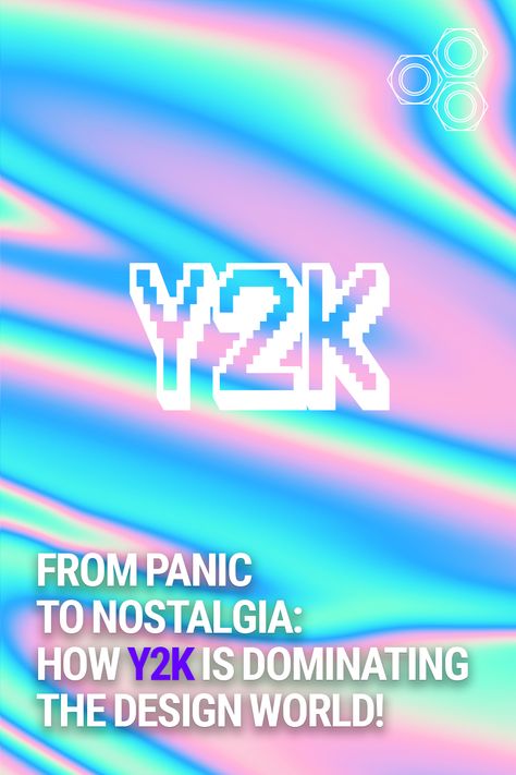 Understanding the influence of Y2K on graphic design is an exploration of our cultural evolution at the turn of the 21st century. #graphic design logo #graphic design ideas #graphic design website #graphic design trends Y2k Evolution Graphic Design, Y2k Website Design, 2024 Graphic Design Trends, Graphic Design Trends 2024, Y2k Design Graphic, Graphic Design Y2k, Y2k Evolution, Y2k Gaming, Millennial Aesthetic