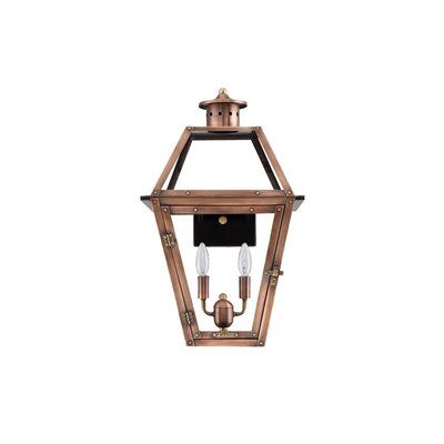 The Crescent City, Copper Lantern, Outdoor Lantern, Gas Lanterns, Electric Candle, Electric Candles, Lantern Wall, Copper Style, Outdoor Wall Lantern