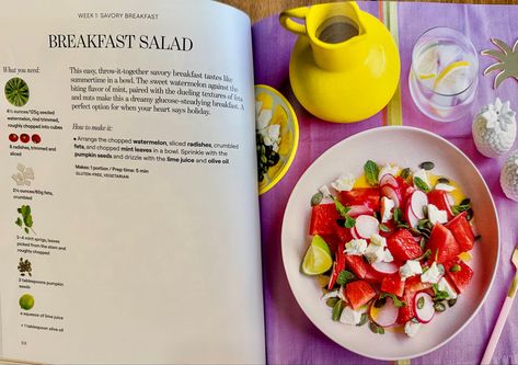 Glucose Recipes, Healing Burnout, Glucose Spike, Glucose Revolution, Glucose Goddess, Breakfast Salad, Sweet Watermelon, Savory Breakfast, What To Cook