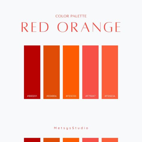 Orange Red Colour Palette, Red Orange Color Palette, Red Carrot, Orange Color Palette, Carrot Colour, Orange Palette, Color Design Inspiration, Orange Color Palettes, Red Colour Palette