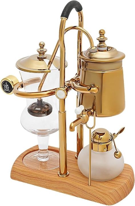 Amazon.com: YIYIBYUS Siphon Coffee Maker Luxury Gold Antique Syphon Coffee Brewer Tea Siphon Brewer Siphon Tea Maker Belgium Belgian Coffee Maker US Stock: Home & Kitchen Syphon Coffee Maker, Syphon Coffee, Siphon Coffee, Alcohol Lamp, Coffee Scoop, Tea Maker, Coffee Brewer, Enjoy Coffee, How To Make Coffee