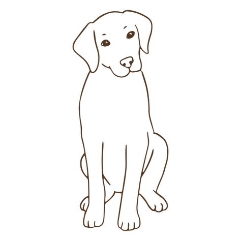 Chocolate Lab Drawing Easy, Labrador Doodle Drawing, Lab Drawing Easy, Chocolate Lab Drawing, Labrador Doodle, Labrador Drawing, Lab Drawing, Cute Png, Free T Shirt Design