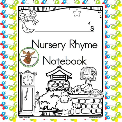 Nursery Rhymes – Milton & Prescott Nursery Rhymes Book Cover, Nursery Rhyme Anchor Chart, Kindergarten Nursery Rhymes, Nursery Rhymes For Kindergarten, Nursery Rhyme Coloring Pages Free, Ckla Kindergarten Nursery Rhymes, Roses Are Red Nursery Rhyme Activities, Free Nursery Rhymes Printables, Old King Cole Nursery Rhyme Activities