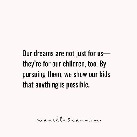 When we go after our dreams, it's not just for us—it's for our kids too. 🤎 Let’s show them that with some determination and hard work, anything’s possible! ✨ @vanillabeanmom 🪴 • • If you want to learn how to create your own business from home, click the link in my bio! 🔗 #dreambig #momgoals #inspiringmoms #womeninbusiness #momjourney #mombosslife #empoweredmoms #raisingdreamers Showing Up For Your Kids Quotes, Working Mom Quotes, Culture Quotes, College Motivation, Boss Mom, Create Your Own Business, Business From Home, Working Mom, Your Own Business