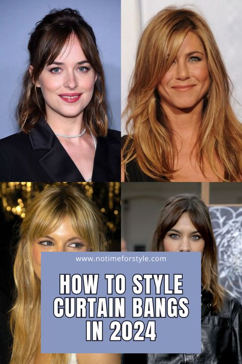 Slicked Back Ponytail, Bangs With Medium Hair, Long Layered Haircuts, How To Style Bangs, Wispy Bangs, Long Hair With Bangs, Heart Face Shape, Sleek Ponytail, Haircuts With Bangs