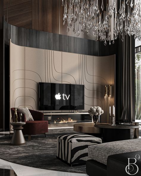 Tv Unit Design Modern Living Luxury, Tv Unit Designs, Modern Tv Unit, Modern Tv Unit Designs, Tv Unit Design Modern, Drawing Room Design, Tv Unit Interior Design, Living Tv, Modern Tv Units